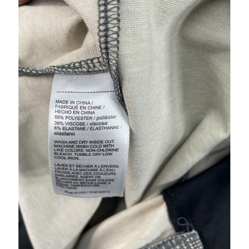 Ella Rafaella Ponte Pants Womens Plus size 18W Gray Pull on Business Career New - Picture 4 of 8